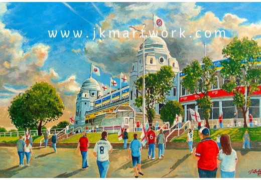 Wembley Stadium 'Yesteryear' Fine Art Print - England Football Wembley Stadium 'Yesteryear' Fine Art Print - England Football
